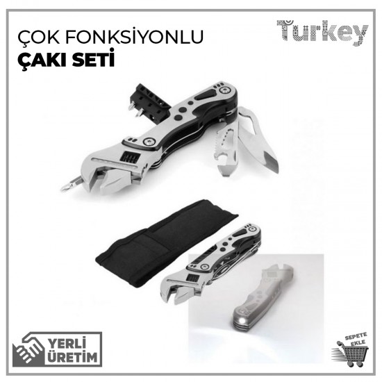 Çok Fonksiyonlu Çakı Seti